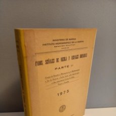 Libros de segunda mano: FAROS, SEÑALES DE NIEBLA Y VISUALES HORARIAS, NAUTICA,, INSTITUTO HIDROGRAFICO DE LA MARINA, 1975