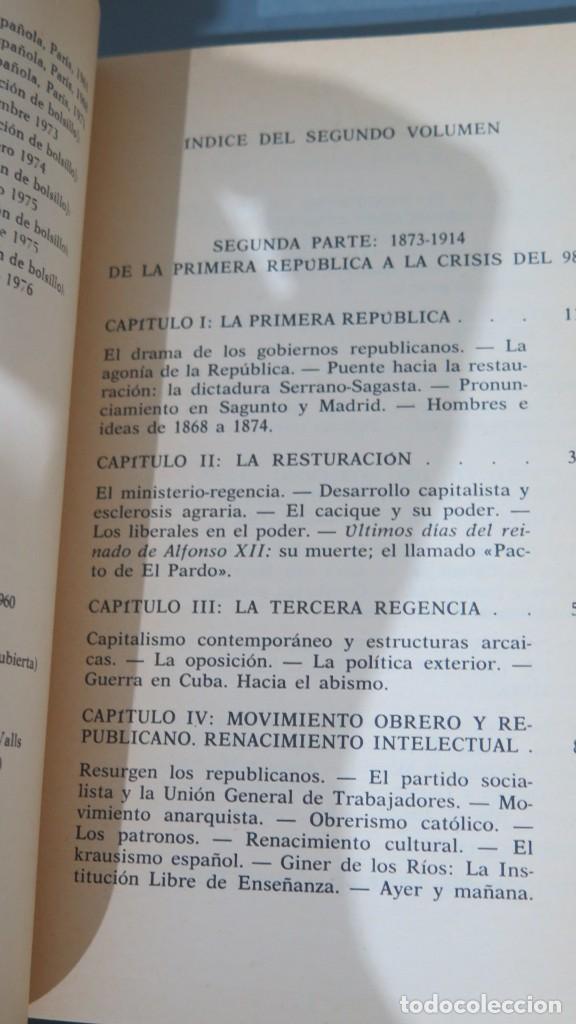 Libros de segunda mano: LA ESPA&Ntilde;A DEL SIGLO XIX. TU&Ntilde;ON DE LARA. 2 TOMOS - Foto 5