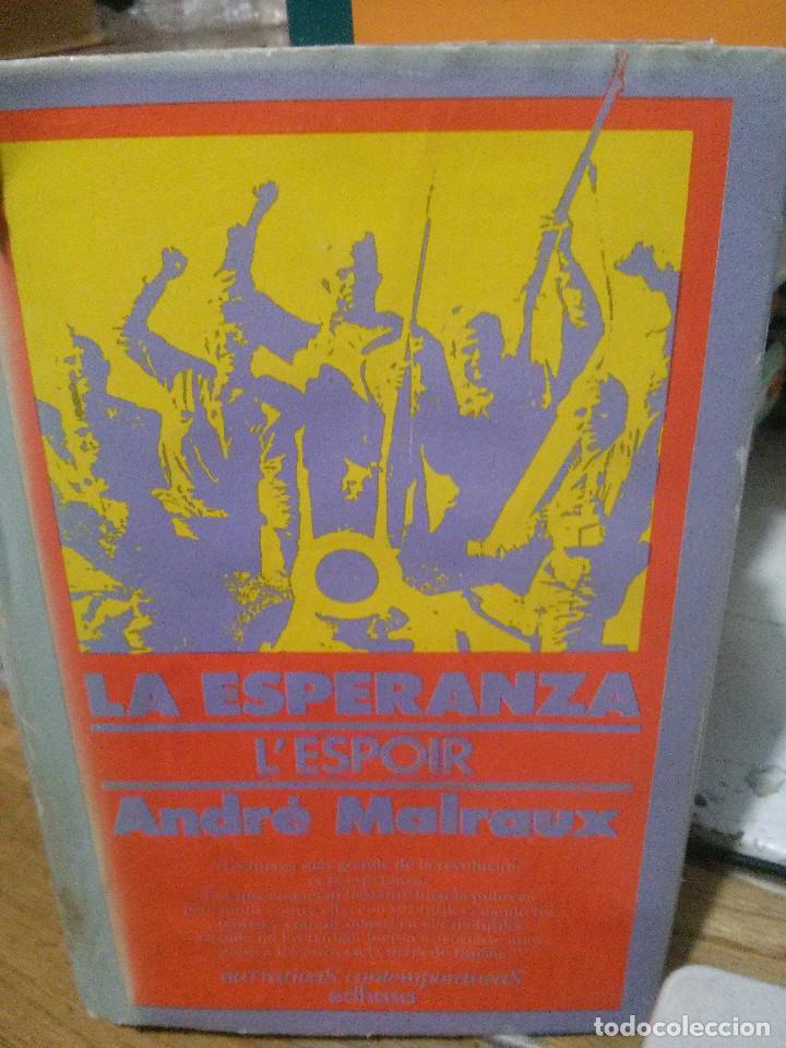 Libros de segunda mano: la esperanza - andr&eacute; malraux - edhasa editorial - Foto 1