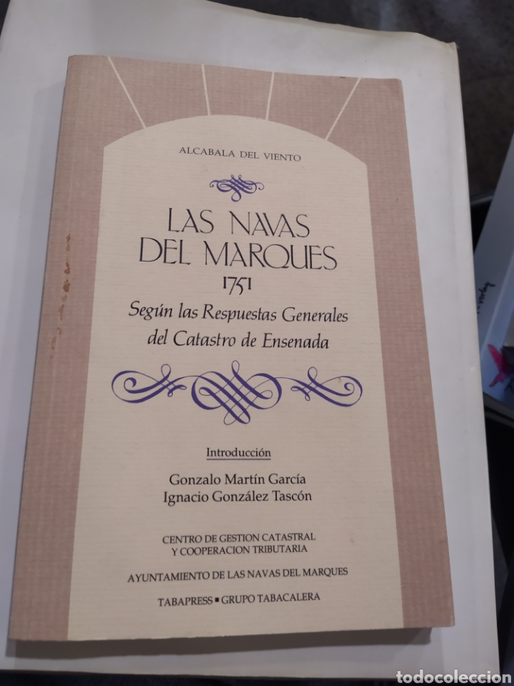 Libros de segunda mano: Las Navas del Marqu&eacute;s &Aacute;vila 1751 - Foto 1