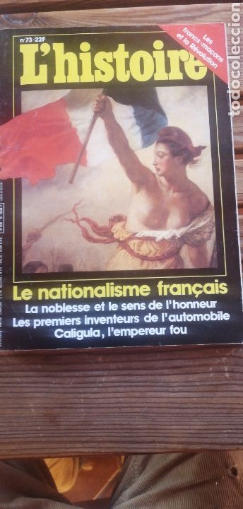 Livres d'occasion: L'histoire. Les franc-masons et la Revolution. Le nationalisme Fran&ccedil;ais. Revista de historia 1984 in