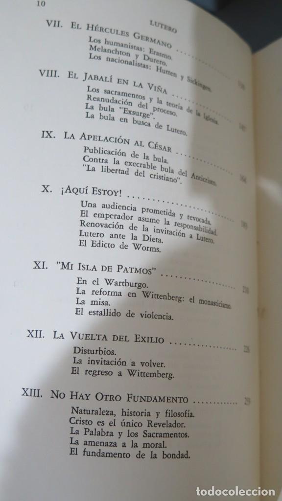 Libros de segunda mano: LUTERO. BAINTON - Foto 3