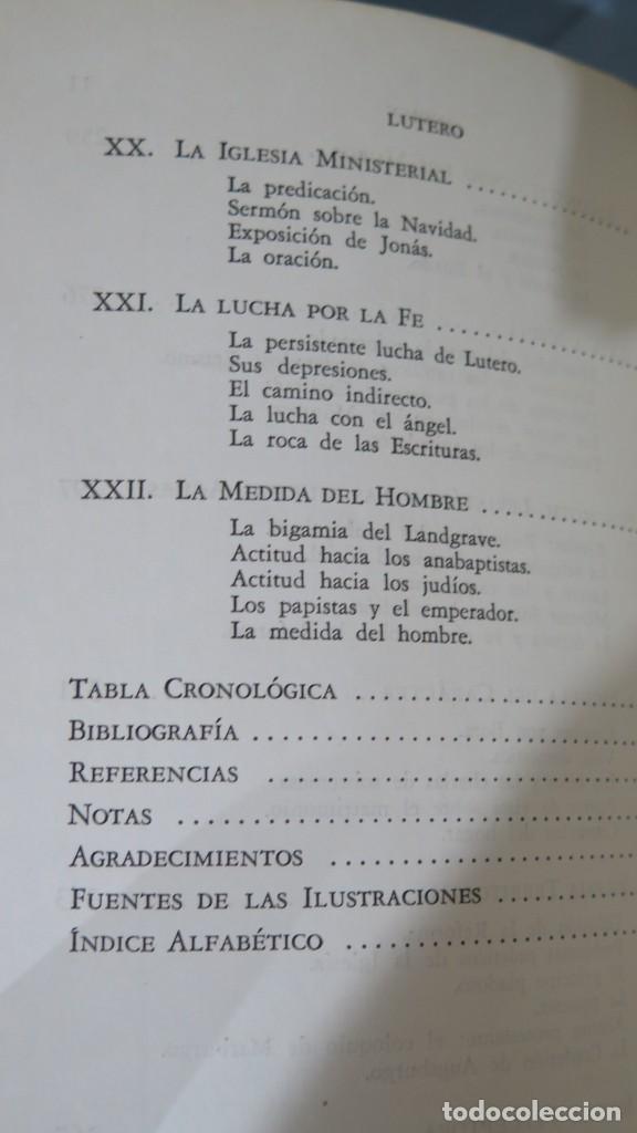 Libros de segunda mano: LUTERO. BAINTON - Foto 5