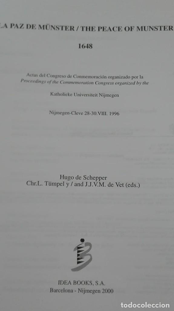 Libros de segunda mano: 1648 LA PAZ DE MUNSTER.HUGO DE SCHEPPER - Foto 3