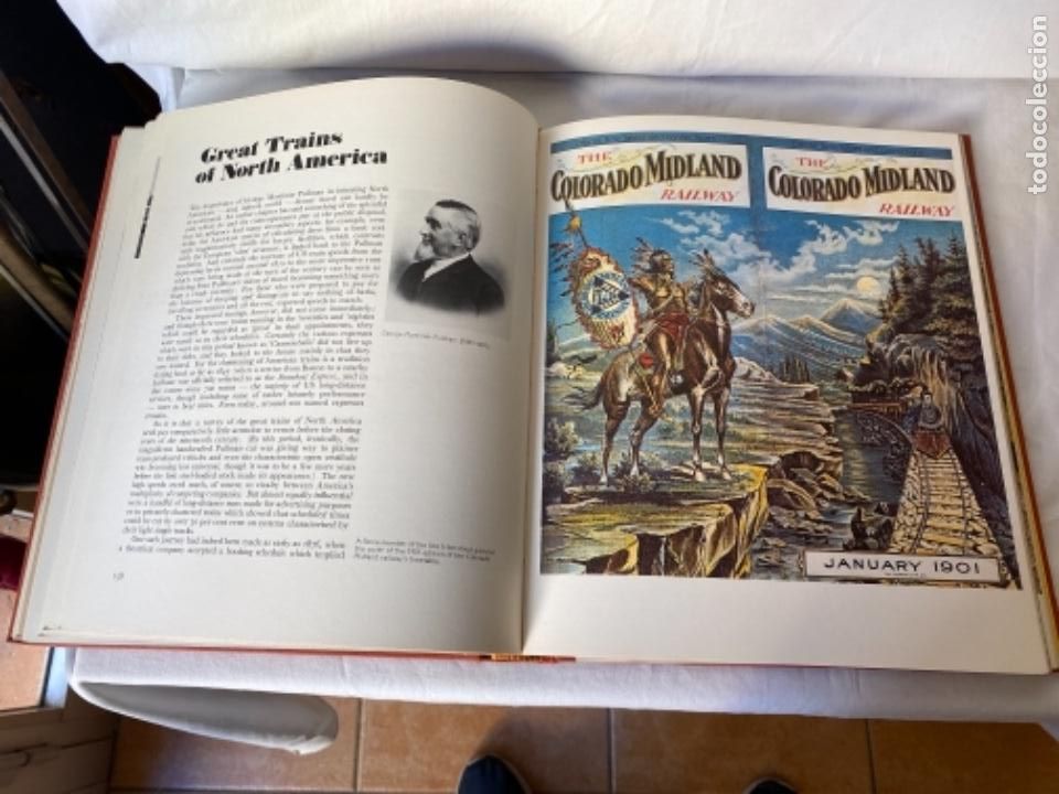 Libros de segunda mano: THE GREAT TRAINS. BRYAN MORGAN. - Foto 5