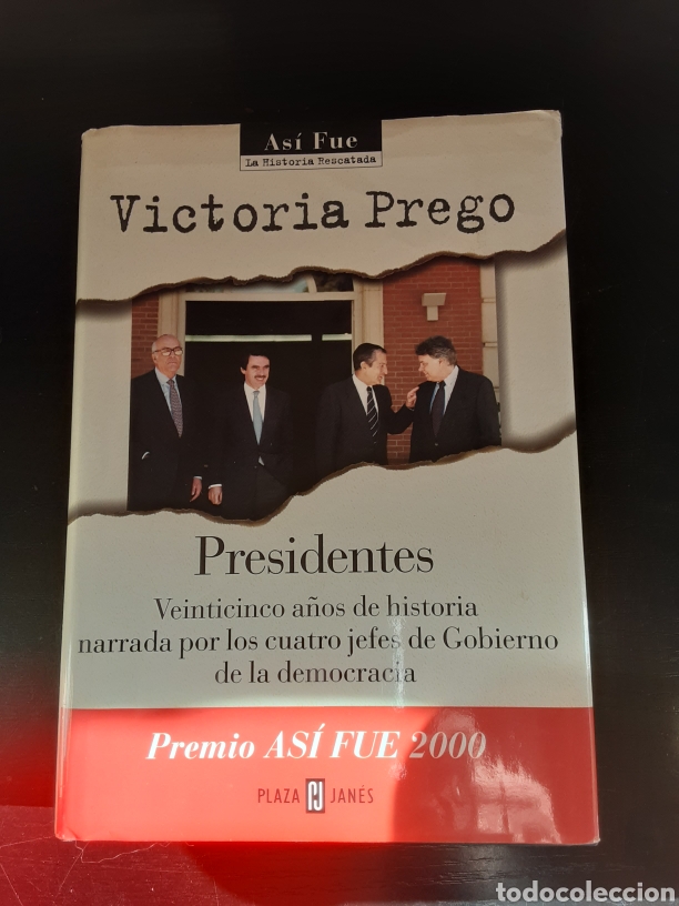 Libros de segunda mano: Presidentes. Victoria Prego - Foto 1