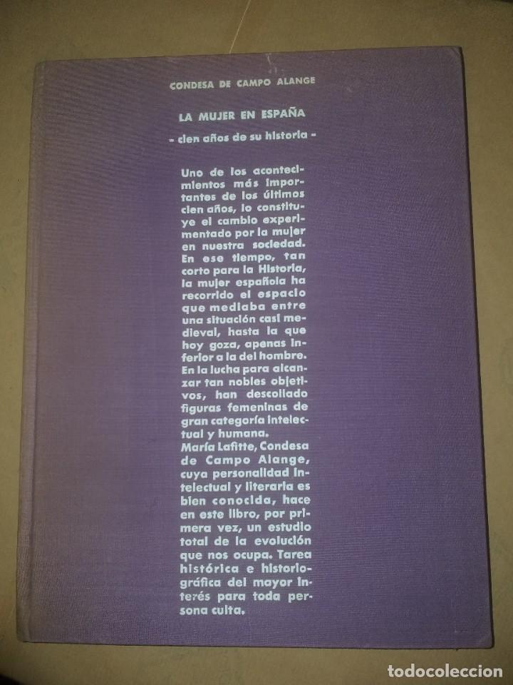 Libros de segunda mano: La Mujer en Espa&ntilde;a - Foto 1
