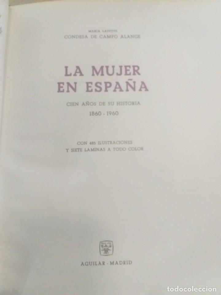 Libros de segunda mano: La Mujer en Espa&ntilde;a - Foto 2