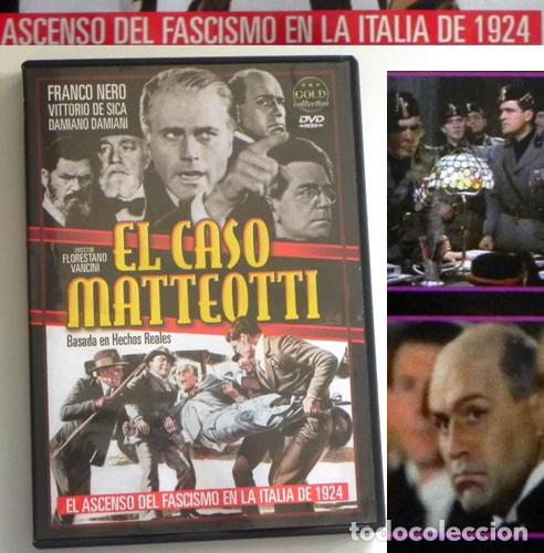 Libros de segunda mano: DVD PEL&Iacute;CULA EL CASO MATTEOTTI -H REAL FASCISMO ITALIA HISTORIA FRANCO NERO SICA MUSSOLINI -NO LIBRO