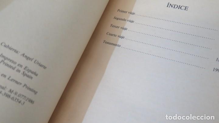 Libros de segunda mano: VIAJES Y TESTAMENTO. CRISTOBAL COLON - Foto 2