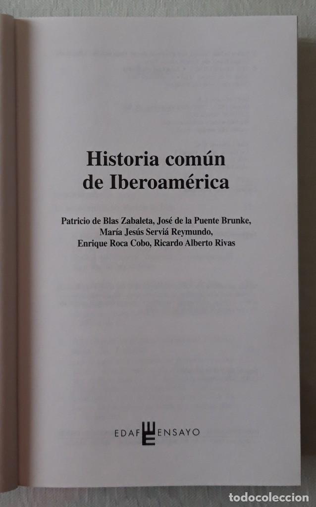 Libros de segunda mano: HISTORIA COM&Uacute;N DE IBEROAM&Eacute;RICA - Foto 2