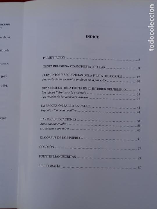 Libros de segunda mano: EL CORPUS EN TOLEDO - FIESTA RELIGIOSA Y PROFANA EN LOS SIGLOS XVI Y XVII. - Foto 2 - 252392690