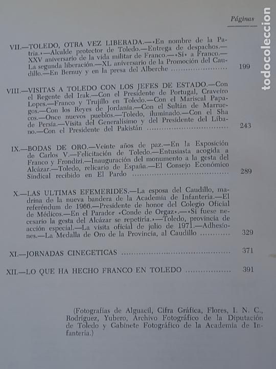 Libros de segunda mano: FRANCO Y TOLEDO.1972 - Foto 9