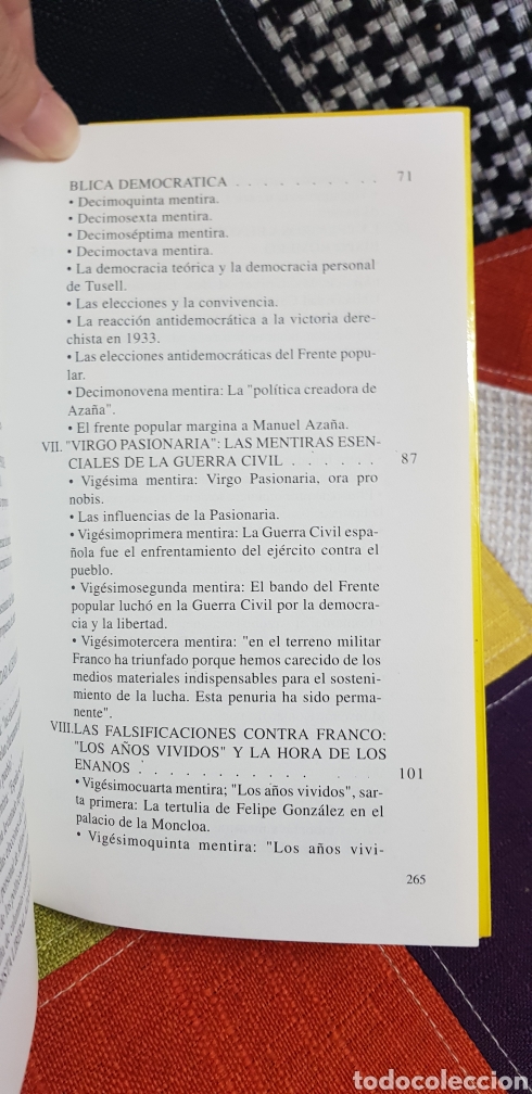 Libros de segunda mano: Libro LOS A&Ntilde;OS MENTIDOS, Primera edici&oacute;n, 1993 - Foto 9