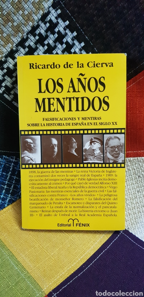 Libros de segunda mano: Libro LOS A&Ntilde;OS MENTIDOS, Primera edici&oacute;n, 1993 - Foto 1