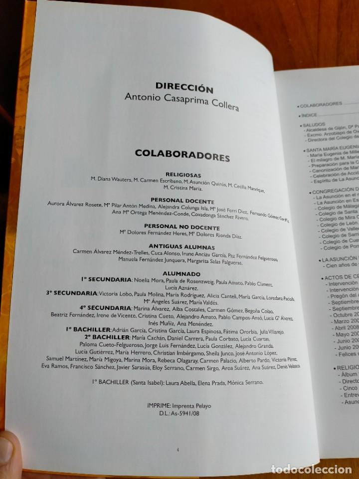 Libros de segunda mano: Libro Centenario del colegio La Asuncion de Gijon - Foto 2