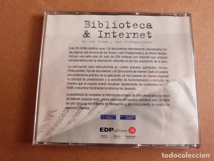 Libros de segunda mano: Complemento a los libros de Difusora Internacional CD Biblioteca & Internet Temas y protagonistas - Foto 4