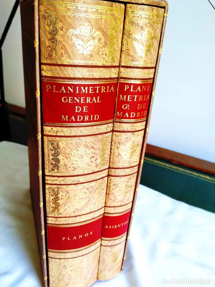 Libros de segunda mano: PLANIMETR&Iacute;A GENERAL DE MADRID (2 VOL.) - Foto 1