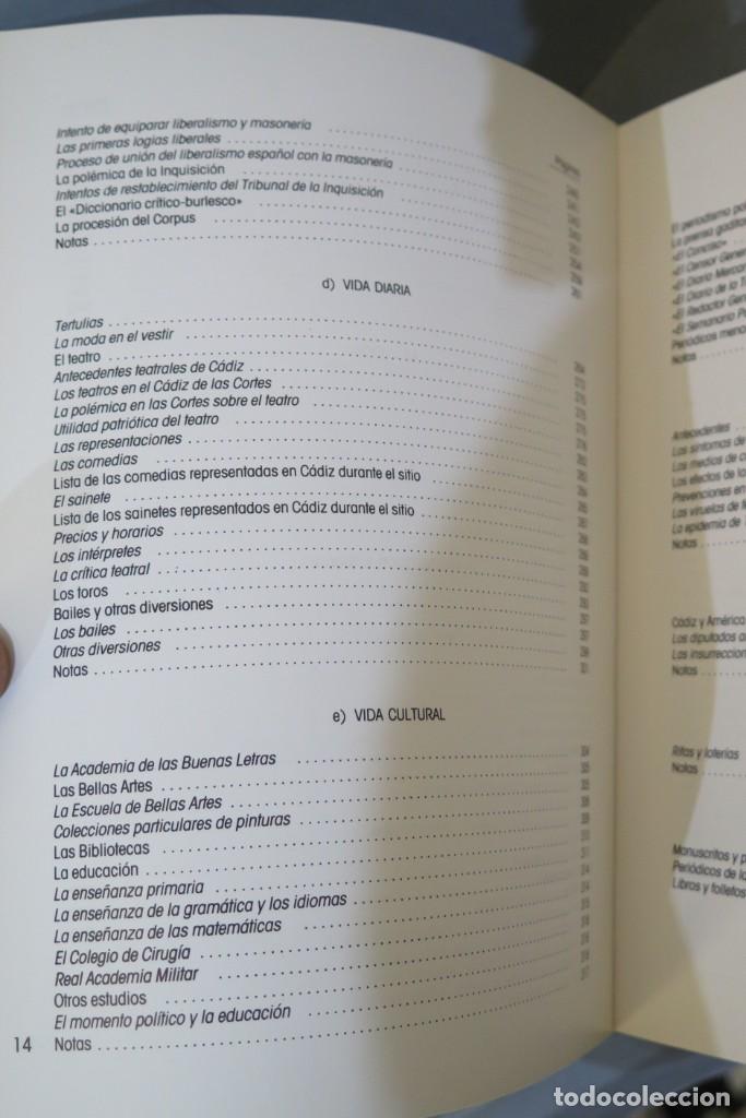 Libros de segunda mano: EL C&Aacute;DIZ DE LAS CORTES. SOL&Iacute;S LLORENTE - Foto 5