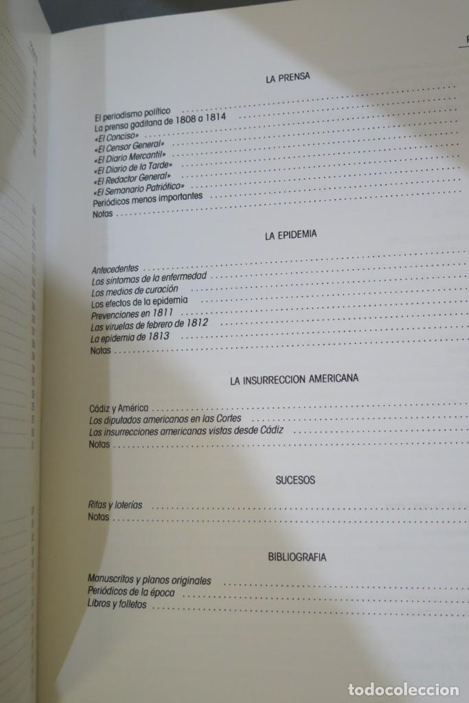 Libros de segunda mano: EL C&Aacute;DIZ DE LAS CORTES. SOL&Iacute;S LLORENTE - Foto 6