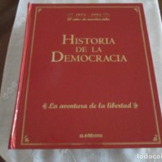 Libros de segunda mano: HISTORIA DE LA DEMOCRACIA. Lote 273247783