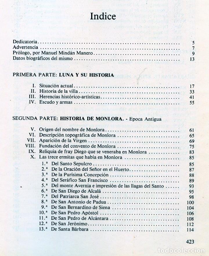 Libros de segunda mano: HISTORIA DE MONLORA. - Foto 2