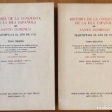Libros de segunda mano: AMERICA- HISTORIA CONQUISTA DE LA ISLA ESPAÑOLA DE SANTO DOMINGO- LUIS J. PEGUERO- 1975. Lote 278939198