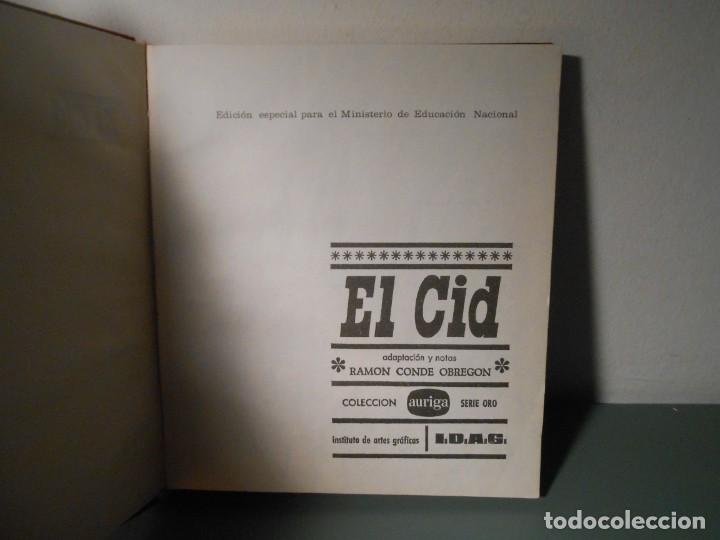 Libros de segunda mano: EL CID - DIRECCION GENERAL DE ENSE&Ntilde;ANZA PRIMARIA - Foto 2