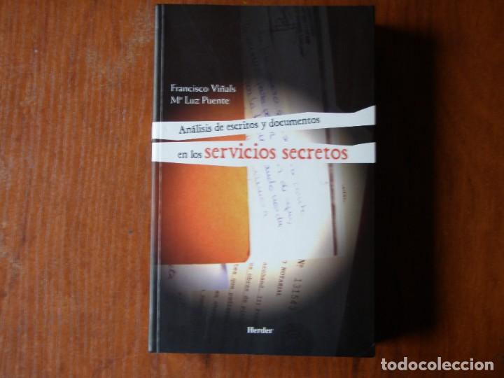 Libros de segunda mano: ANALISIS DE ESCRITOS Y DOCUMENTOS EN LOS SERVICIOS SECRETOS HERDER - Foto 1