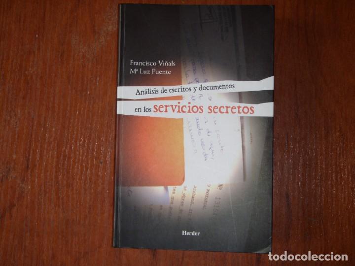 Libros de segunda mano: ANALISIS DE ESCRITOS Y DOCUMENTOS EN LOS SERVICIOS SECRETOS HERDER - Foto 2