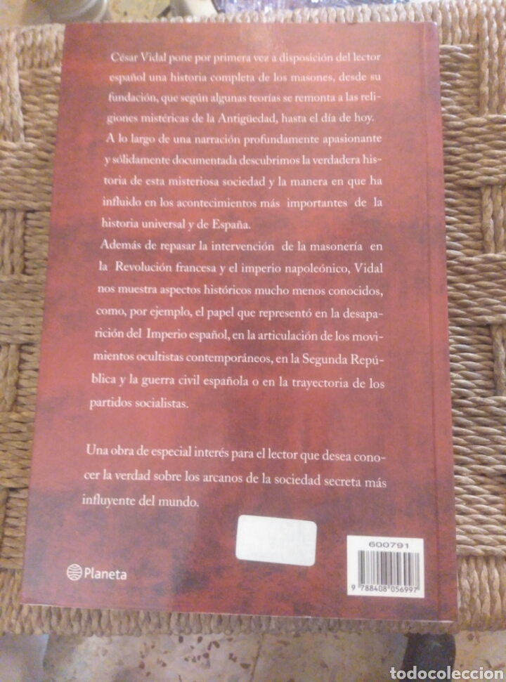 Libros de segunda mano: Los Masones C. Vidal - Foto 3