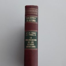 Libros de segunda mano: 1968: LA ORGANIZACIÓN DE LOS ESTADOS AMERICANOS (A. V. W. THOMAS/A.J.THOMAS, JR.) 1ª. ED., LIMITADA