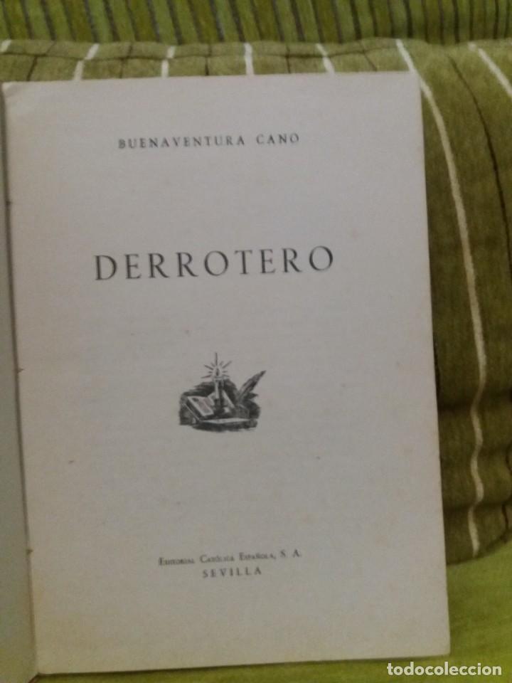 Libros de segunda mano: DERROTERO - Foto 3