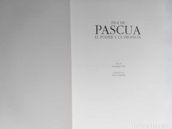 Libros de segunda mano: Isla de Pascua. El poder y la profec&iacute;a. Georgia lee - Foto 7