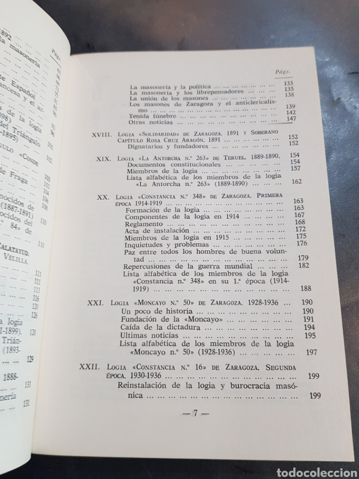 Libros de segunda mano: Libro la masoner&iacute;a en Arag&oacute;n 2 - Foto 4