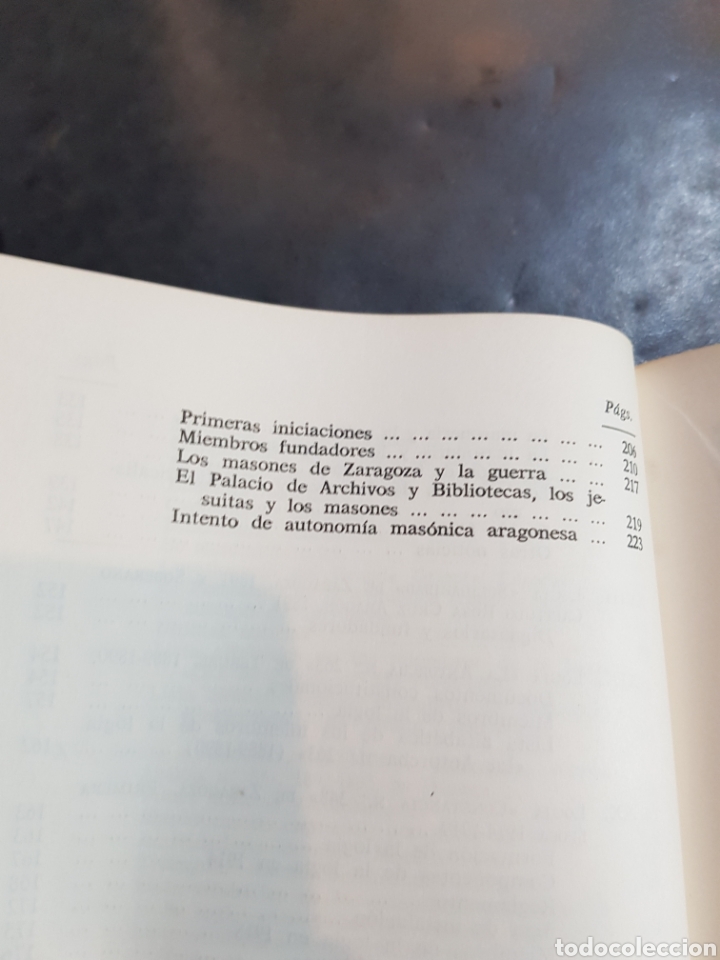 Libros de segunda mano: Libro la masoner&iacute;a en Arag&oacute;n 2 - Foto 5