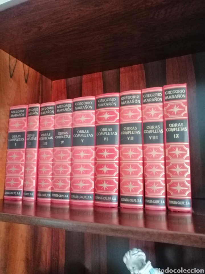 Libros de segunda mano: Obras completas Gregorio Mara&ntilde;on - Foto 1