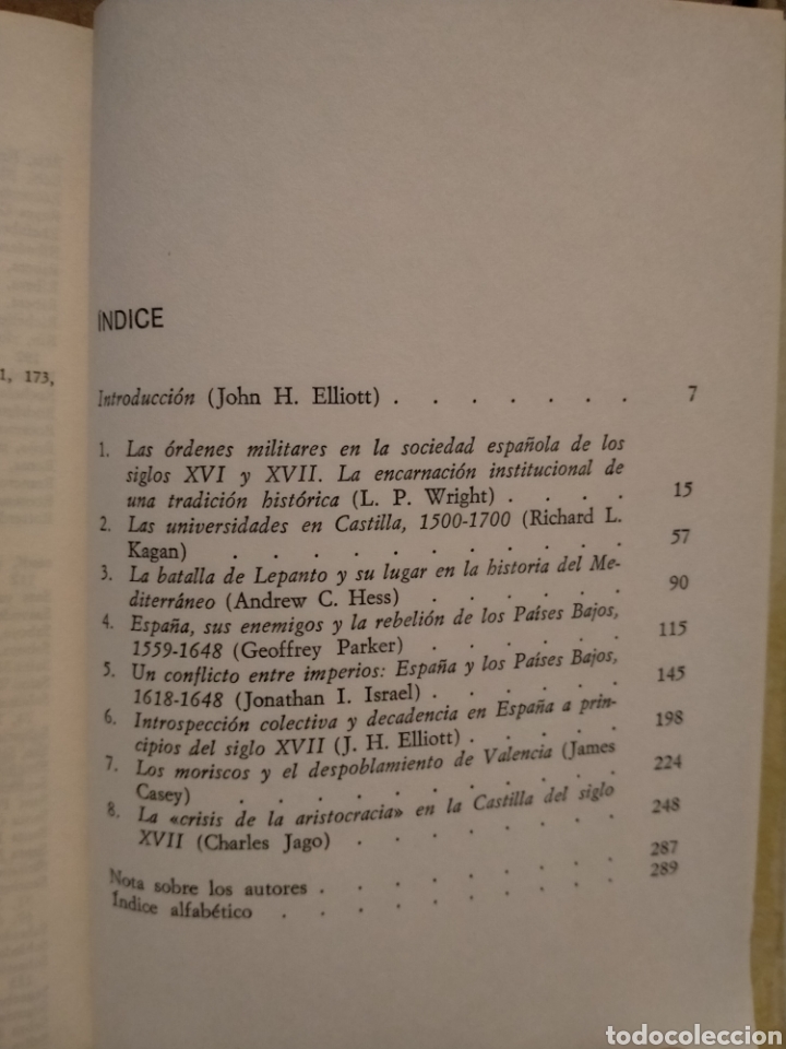 Libros de segunda mano: J.H. ELLIOTT (EDITOR). PODER Y SOCIEDAD EN LA ESPA&Ntilde;A DE LOS AUSTRIAS . CR&Iacute;TICA - Foto 3