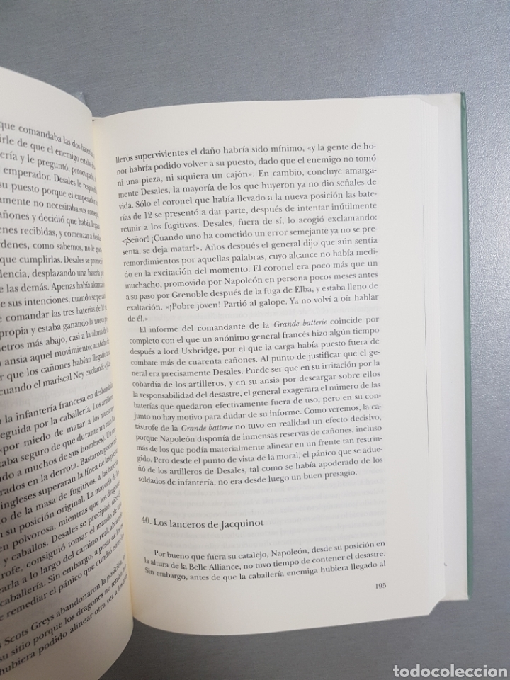Libros de segunda mano: LA BATALLA. HISTORIA DE WATERLOO ALESSANDRO BARBERO - Foto 3