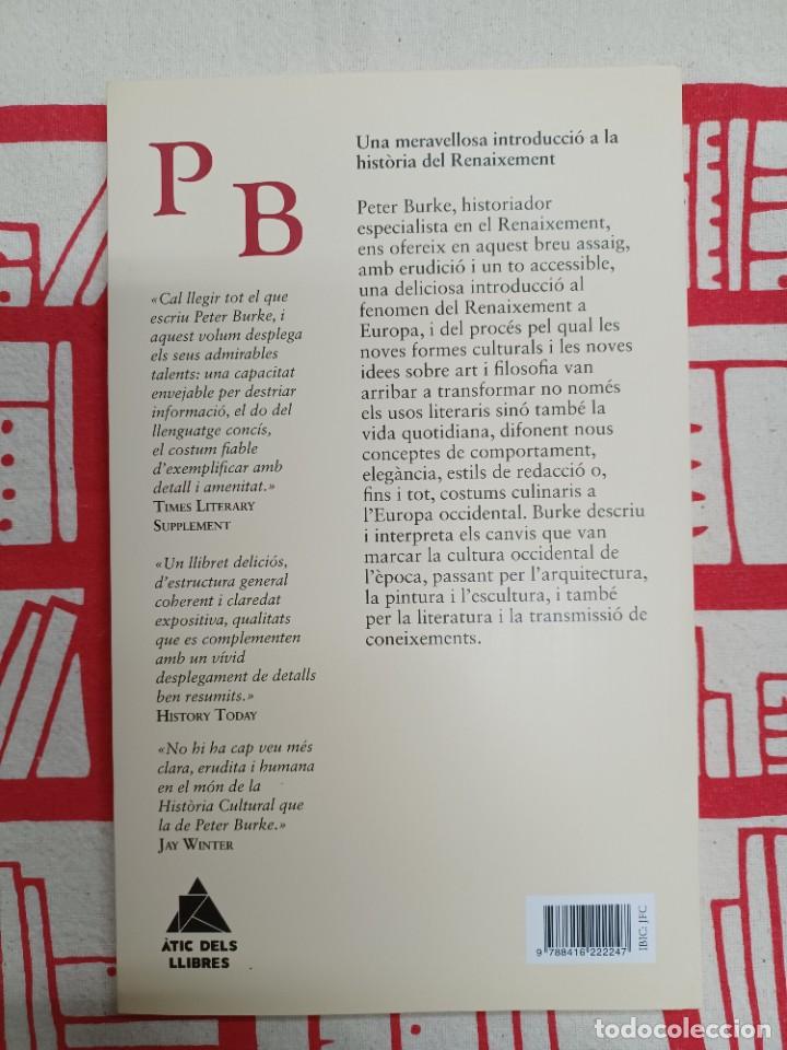 Libros de segunda mano: Burke, Peter. El Renaixement - Foto 2