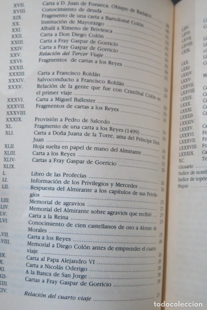 Libros de segunda mano: TEXTOS Y DOCUMENTOS COMPLETOS. CRISTOBAL COLON - Foto 3