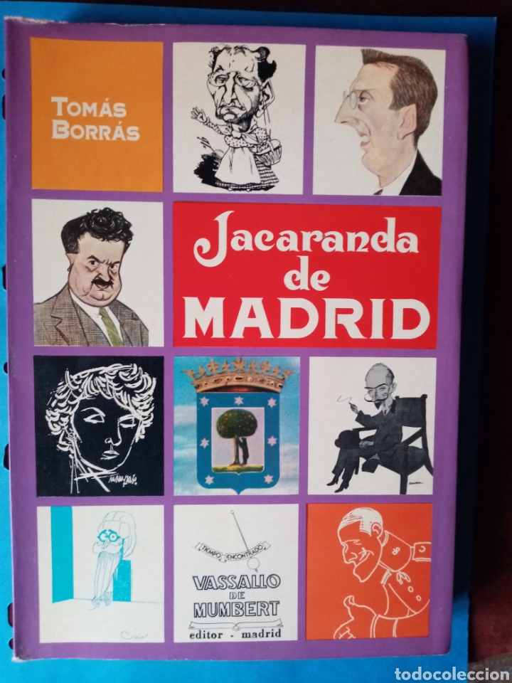 Libros de segunda mano: Jacaranda de Madrid, por Tom&aacute;s Borras. - Foto 1