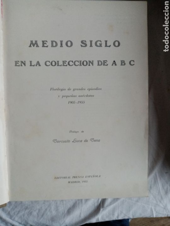 Libros de segunda mano: Medio siglo en la colecci&oacute;n de abc - Foto 1