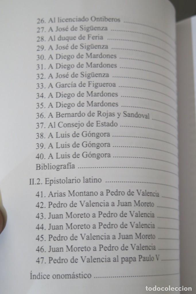 Libros de segunda mano: Epistolario. Pedro de Valencia - Foto 3