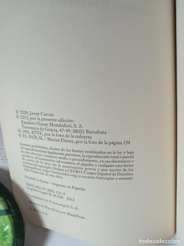 Libros de segunda mano: Anatom&iacute;a de un instante. Javier Cercas - Foto 3