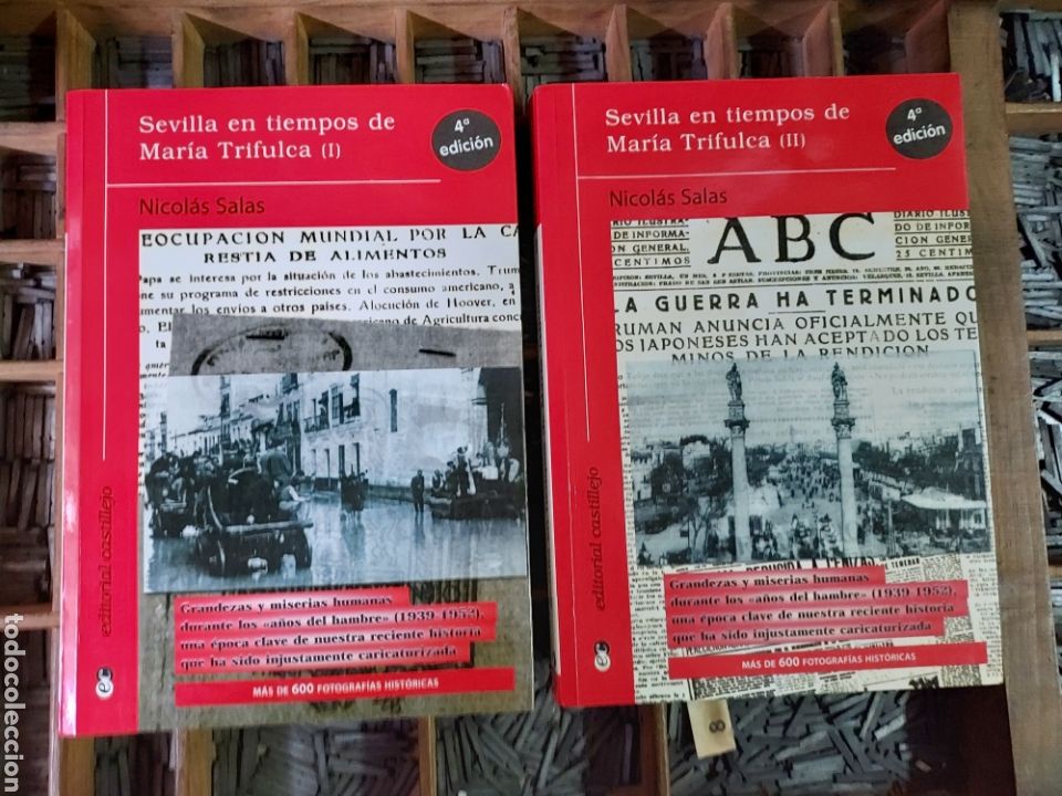 Libros de segunda mano: Sevilla en tiempos de Maria Trifulca 2 tomos - Foto 1