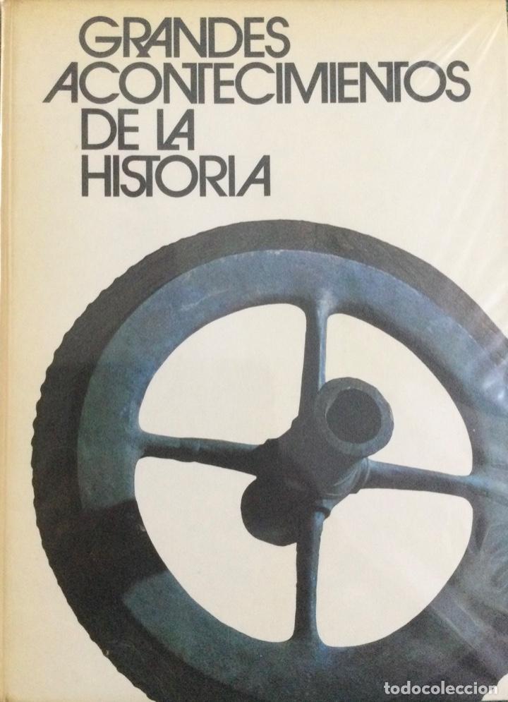 Libros de segunda mano: Grandes acontecimientos de la historia. - Foto 1