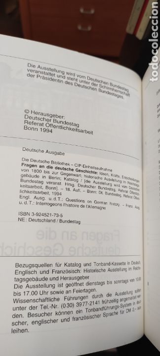 Libros de segunda mano: Fragen an die deutsche geschichte - Foto 20