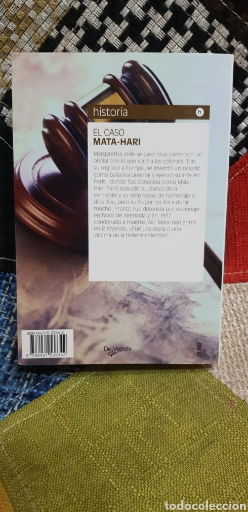 Libros de segunda mano: Libro EL CASO MATA-HARI. Lionel Dumarcet. Edit. De Vecchi, 2000 - Foto 2