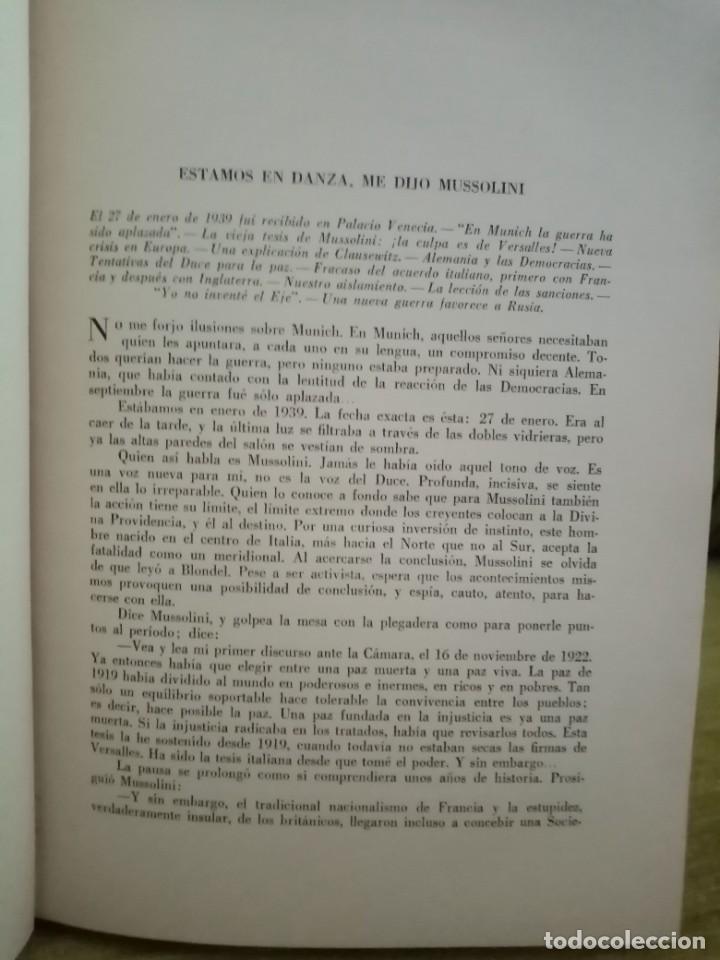 Libros de segunda mano: EL &Uacute;LTIMO MUSSOLINI - Foto 8